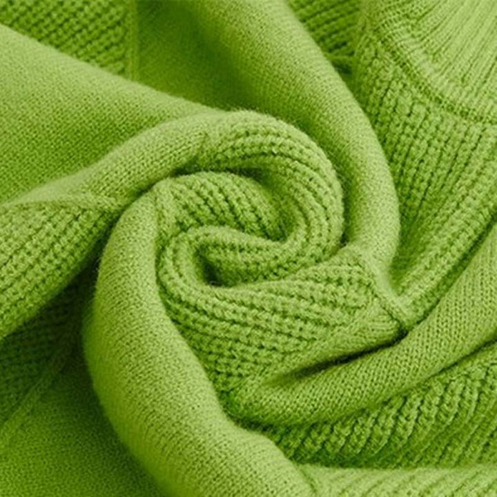 Noa™ | Textured Turtleneck Knit Sweater