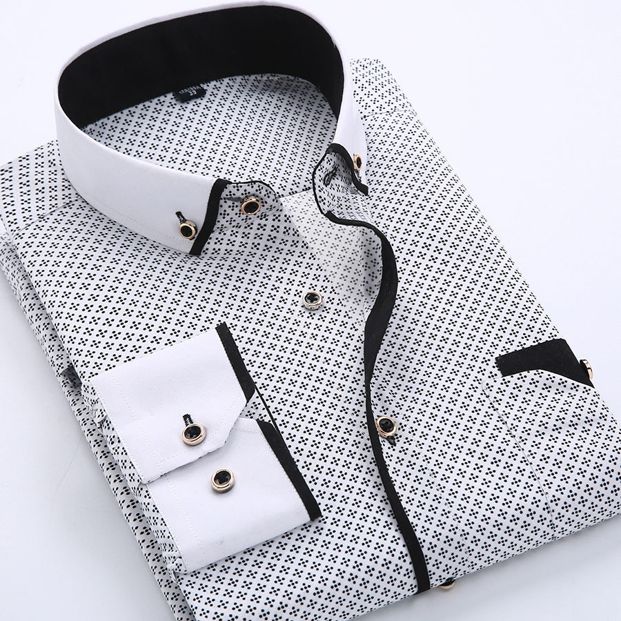 JOSÉ - CLASSIC SHIRT WITH FINE DETAILS