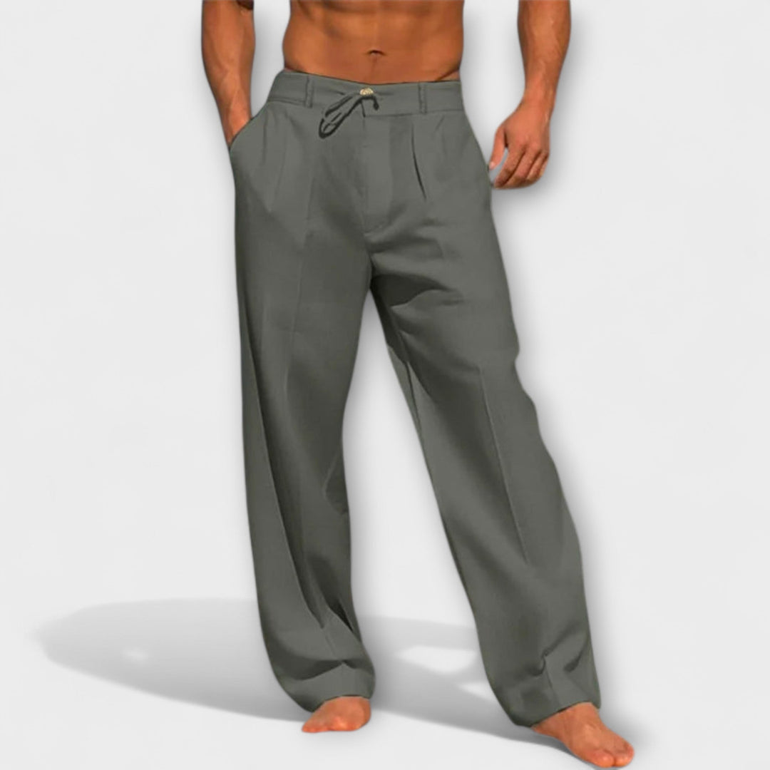 **LUCAS | Versatile Linen Trousers**