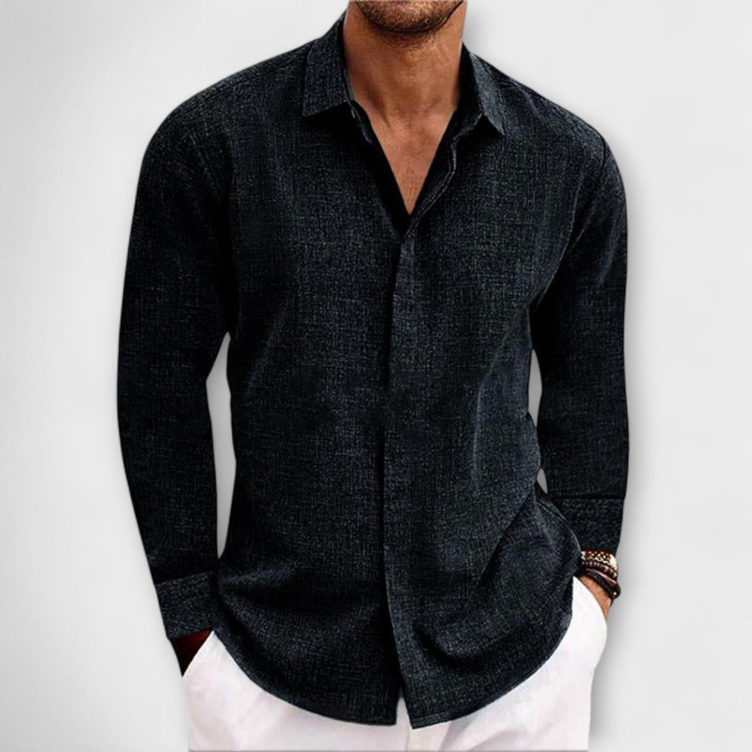 **Jasper | Versatile Long Sleeve Comfort Shirt**