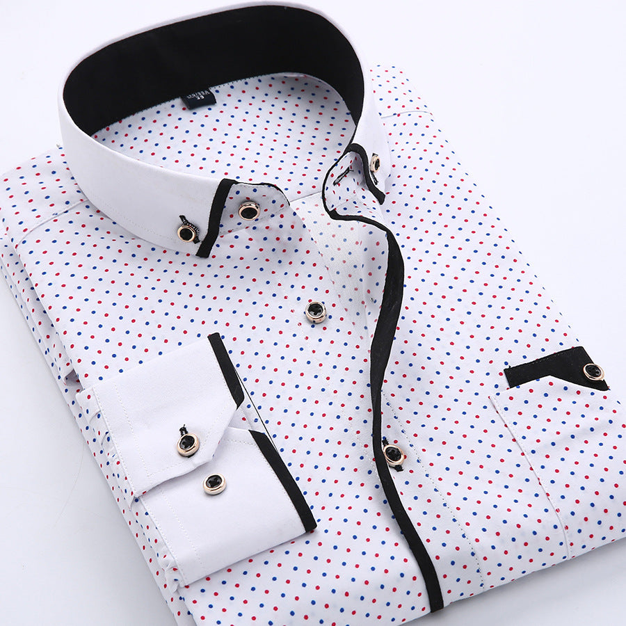 JOSÉ - CLASSIC SHIRT WITH FINE DETAILS