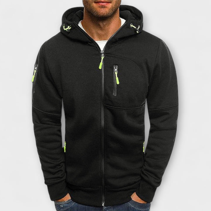 Jasper | Versatile Hooded Zip-Up Jacket