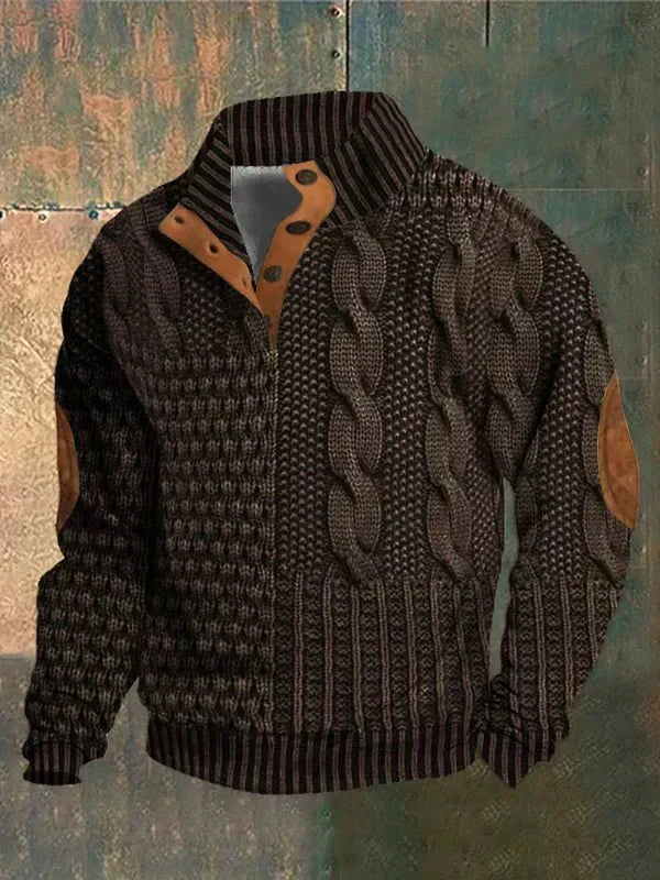 Thomas | Printed Warm Sweater
