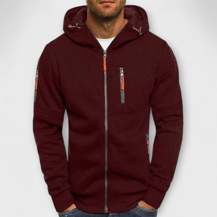 Jasper | Versatile Hooded Zip-Up Jacket