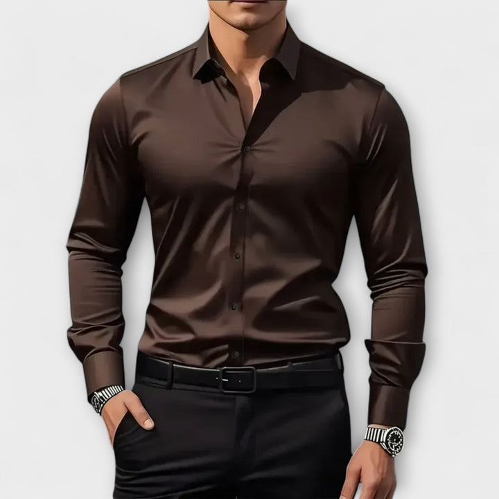 Jasper | Luxe Long Sleeve Breathable Shirt