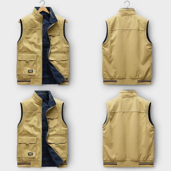 **Sebastian | Elegant Utility Gilet**