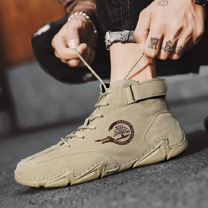 Everett | Men’s Orthopedic Suede High-Top Shoes