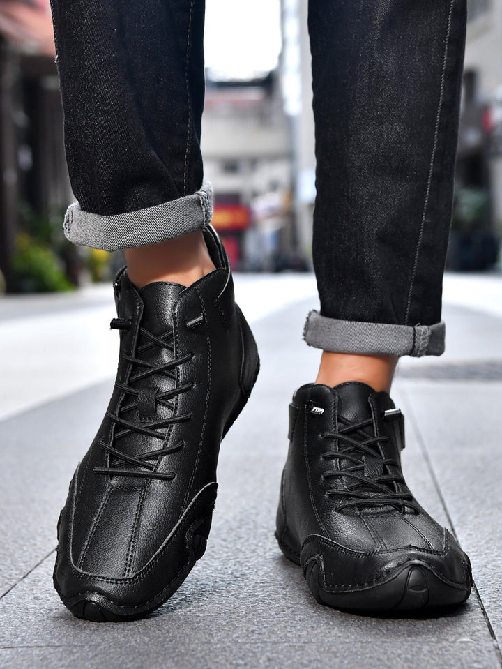 Cryssa | Men’s Orthopedic Mid-Top Boots