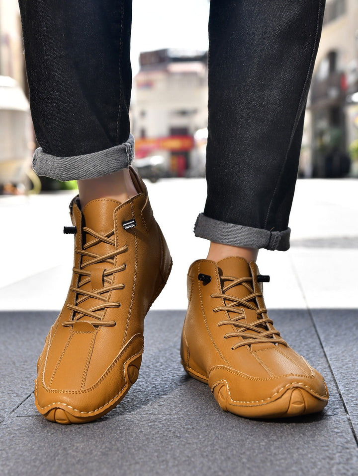 Cryssa | Men’s Orthopedic Mid-Top Boots