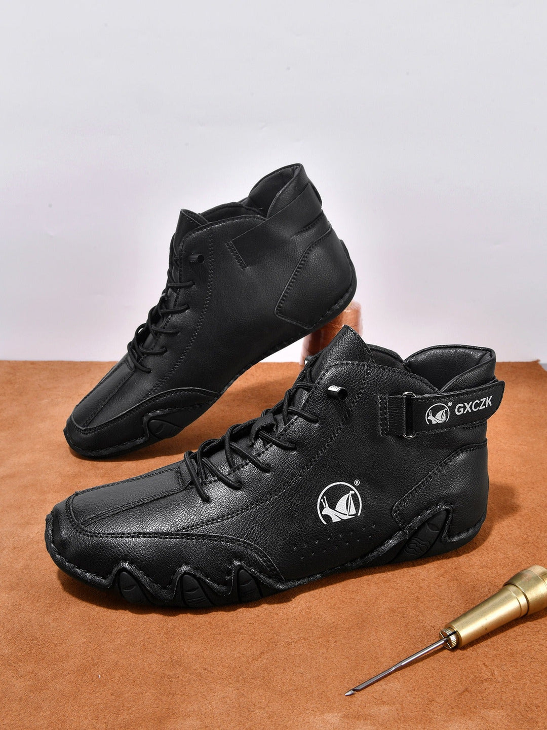 Cryssa | Men’s Orthopedic Mid-Top Boots