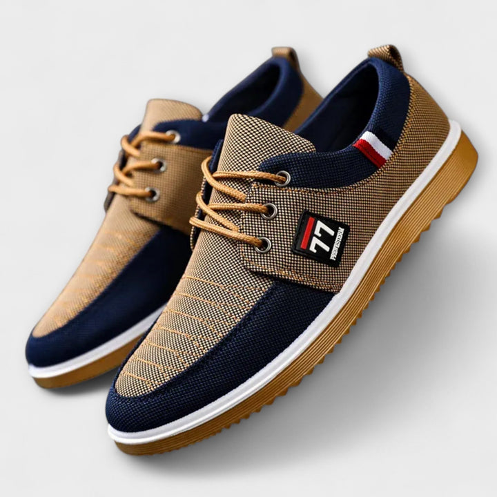 JASPER | Breathable Lace-Up Canvas Footwear