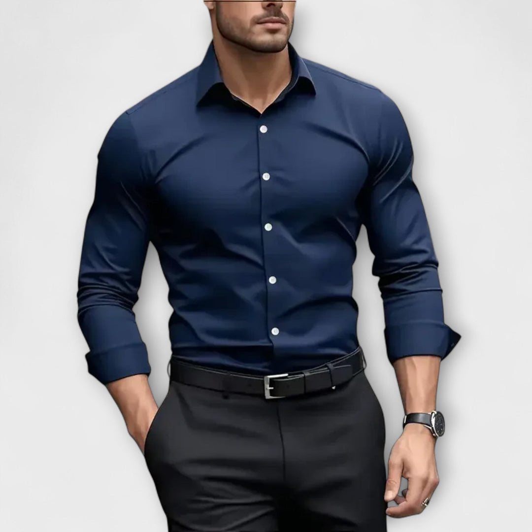 Jasper | Luxe Long Sleeve Breathable Shirt