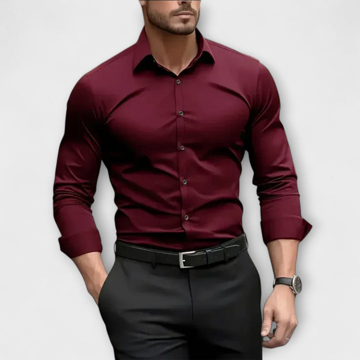 Jasper | Luxe Long Sleeve Breathable Shirt