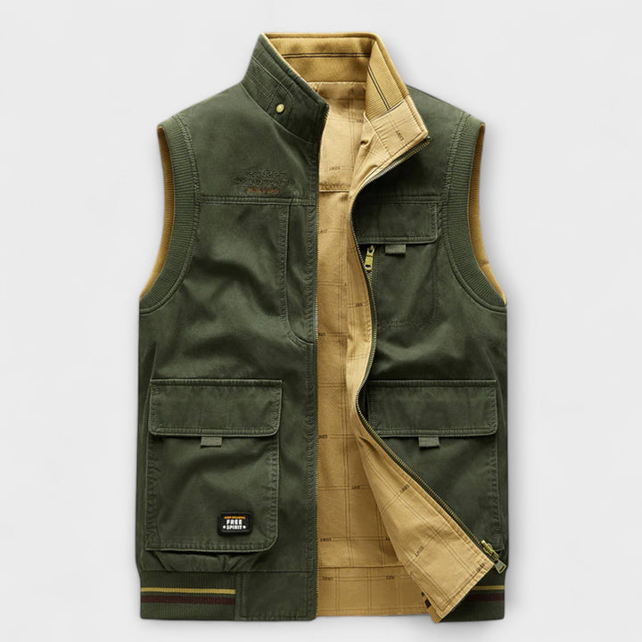 **Sebastian | Elegant Utility Gilet**
