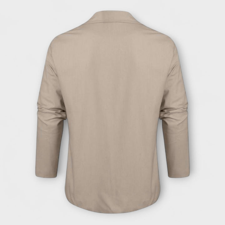 **Luca | Elegant Linen Blazer**