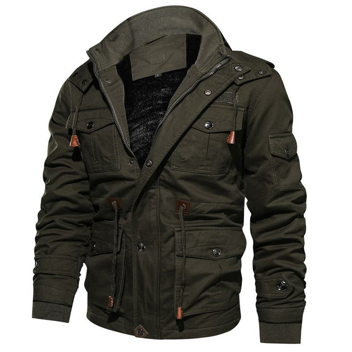 Laurens™ | Stylish and Comfortable Men's Jacket with Detachable Hood